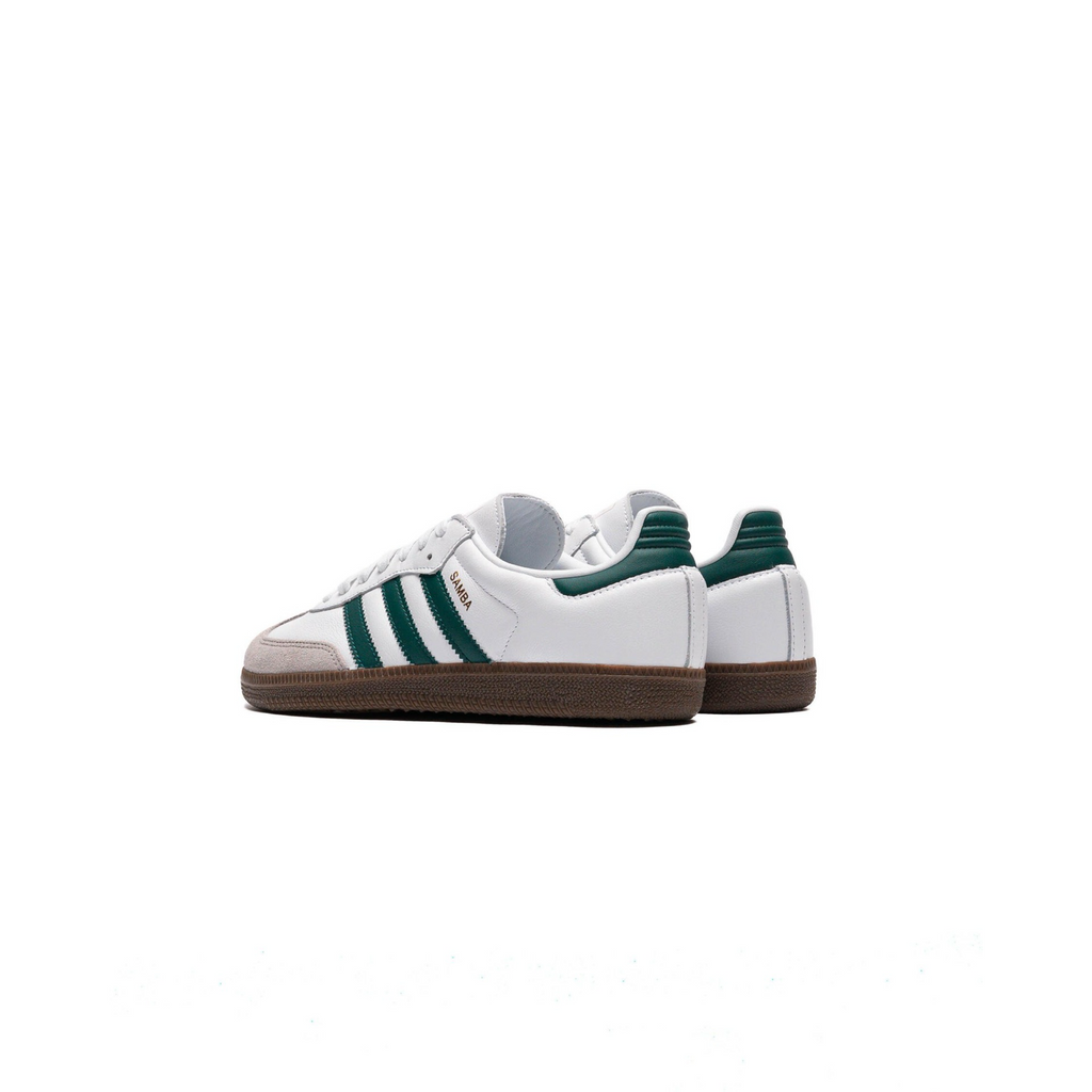 New Arrival Adidas Original SAMBA OG Men -FTWHITE/CGREEN/CGRANI