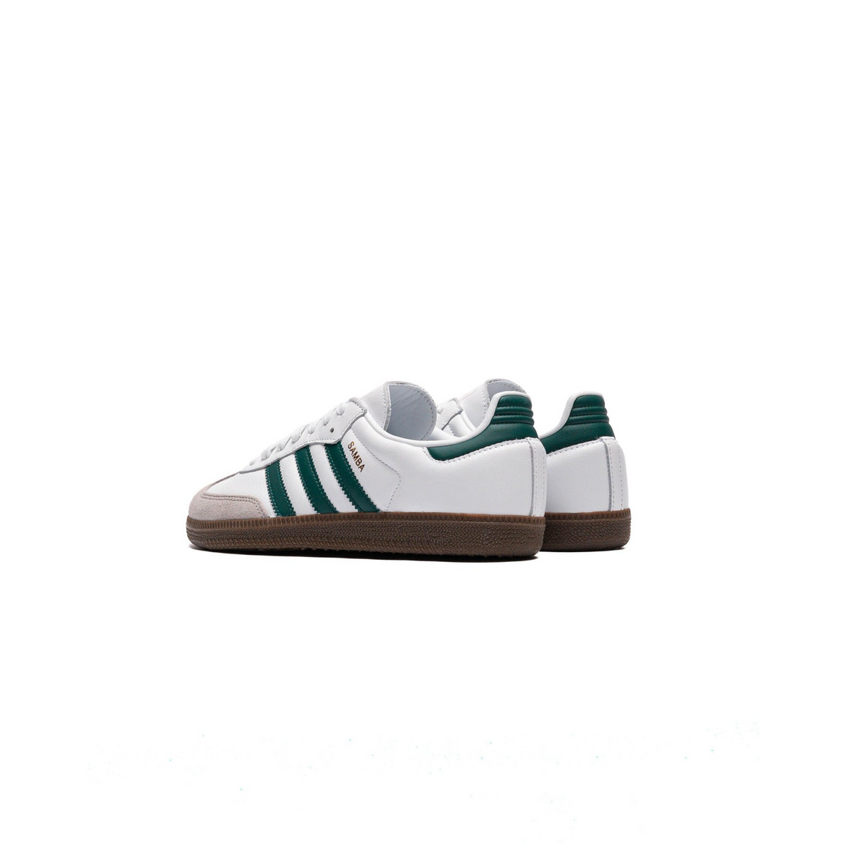 New Arrival Adidas Original SAMBA OG Men -FTWHITE/CGREEN/CGRANI
