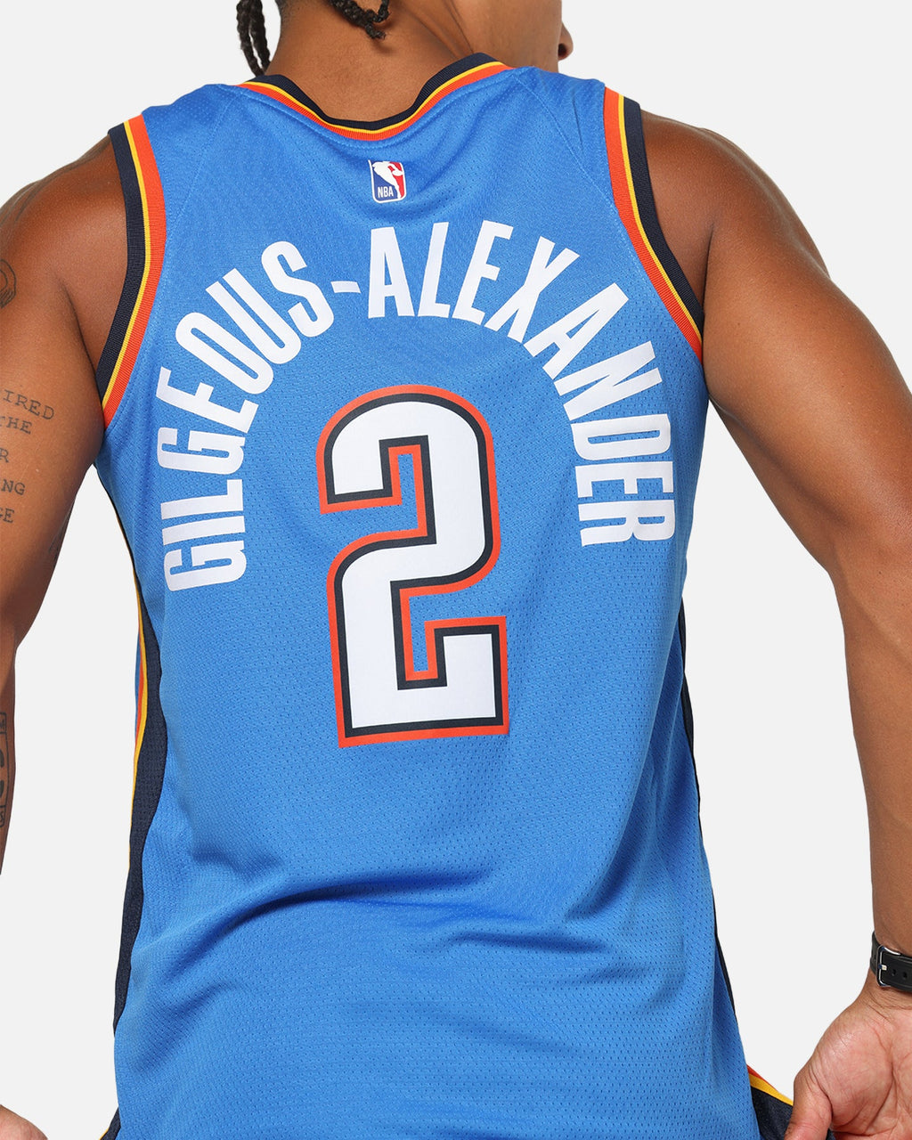 Top Seller Nike Shai Gilgeous-Alexander Oklahoma City Thunder #2 Icon Edition 2022/23 Nike Dri-Fit NBA Swingman Jersey Signal Blue