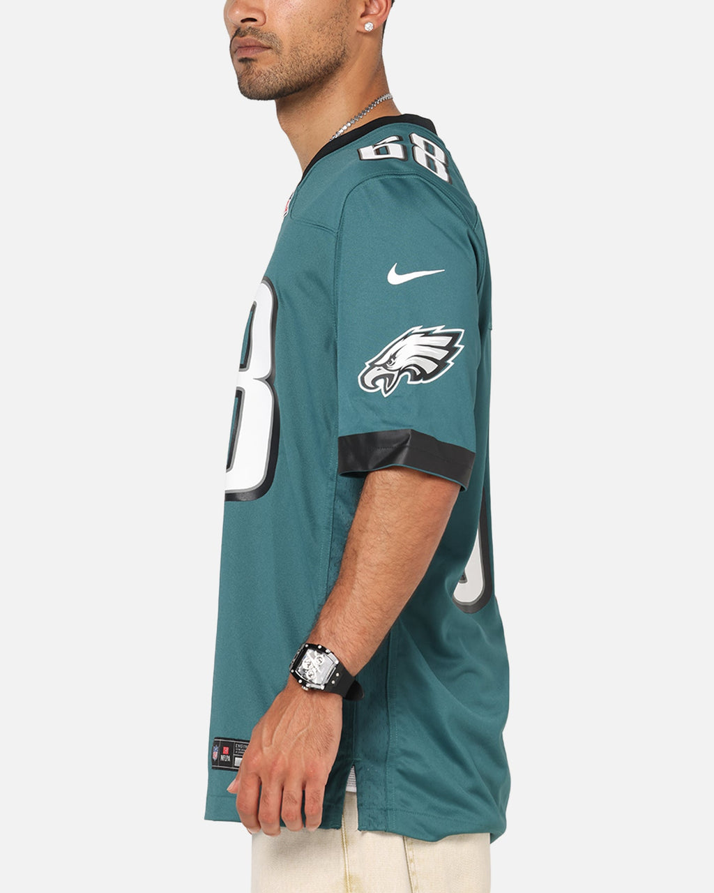 Top Seller Nike Philadelphia Eagles Jordan Mailata #68 Home Game NFL Jersey Teal