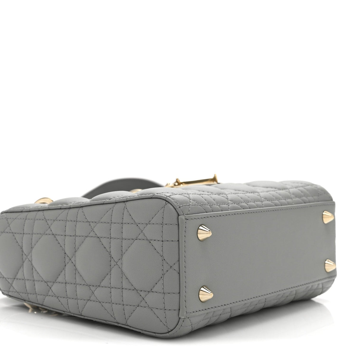 Lambskin Cannage Small My ABCDior Lady Dior Grey AT My store