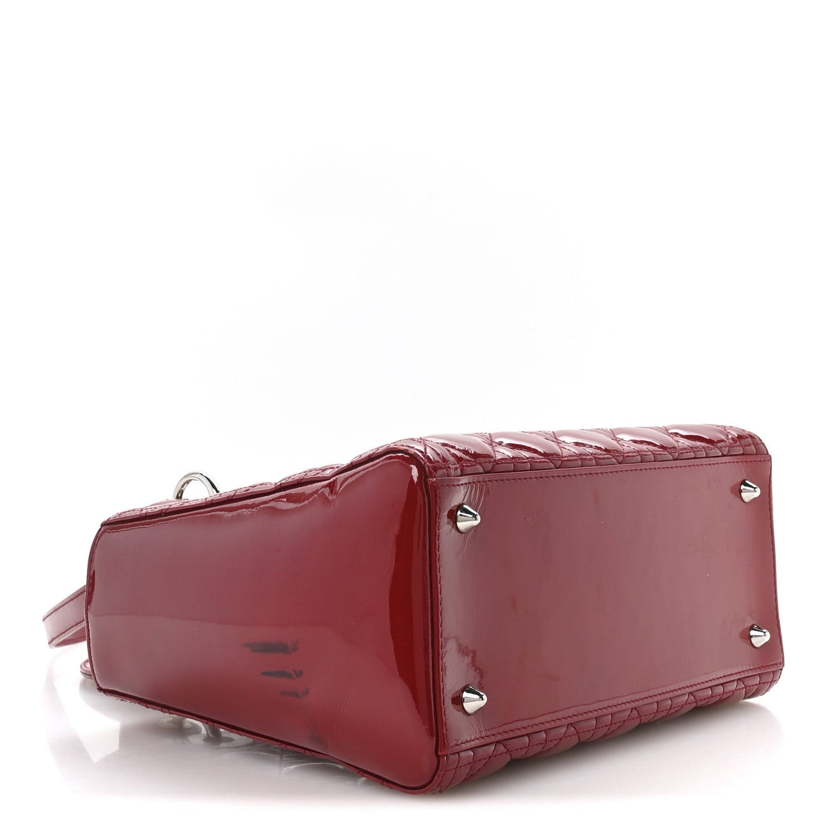 Patent Cannage Medium Lady Dior Red AT My store