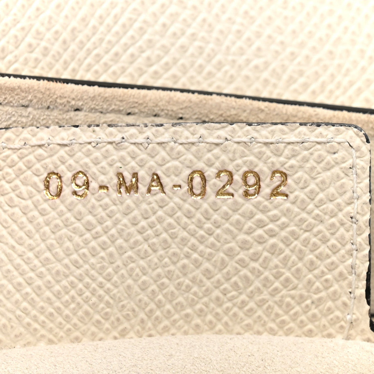 Grained Calfskin Saddle Bag With Strap Latte AT My store