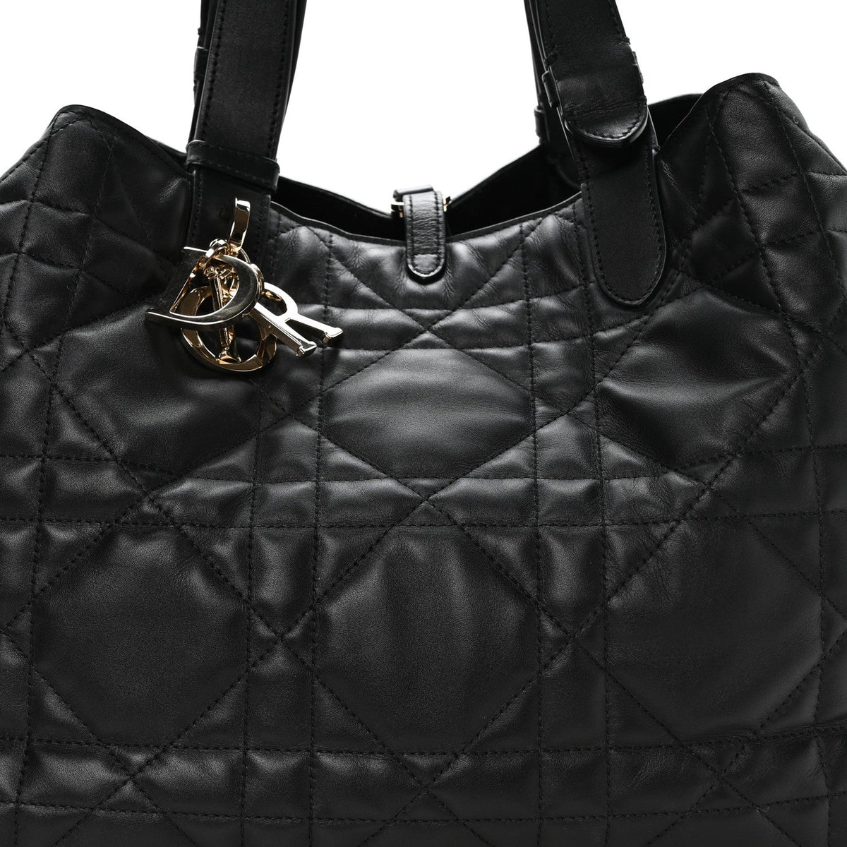 Calfskin Macrocannage Large Toujours Black AT My store