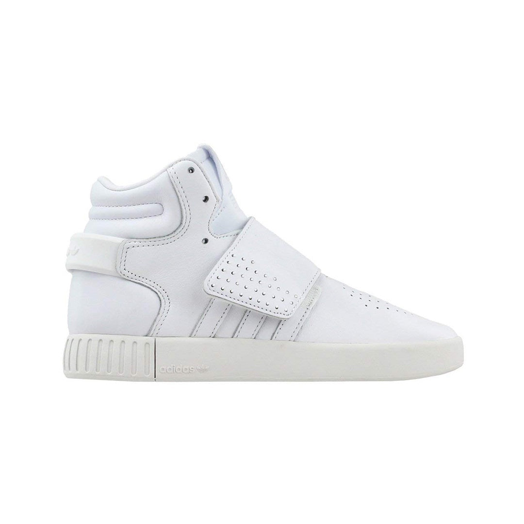 New Arrival Adidas Original TUBULAR INVADER STRAP Junior - FTWWHT/FTWWHT/FTWWHT/FTWBLA/FTWBLA/FTWBLA