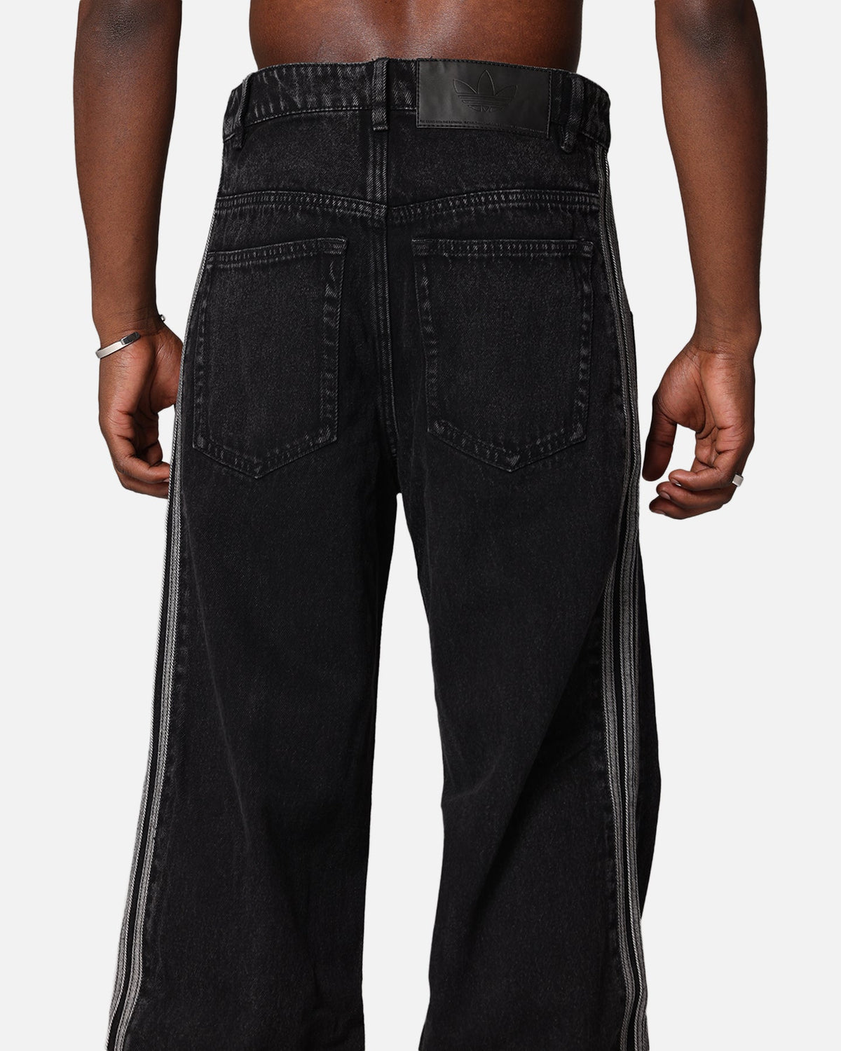 Best-Selling Adidas Adicolor Denim Firebird Pants True Black