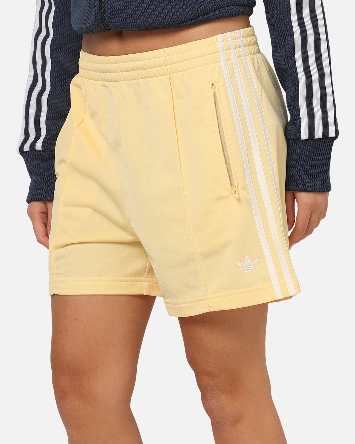 Best-Selling Adidas Women's Firebird Classic Shorts Yellow