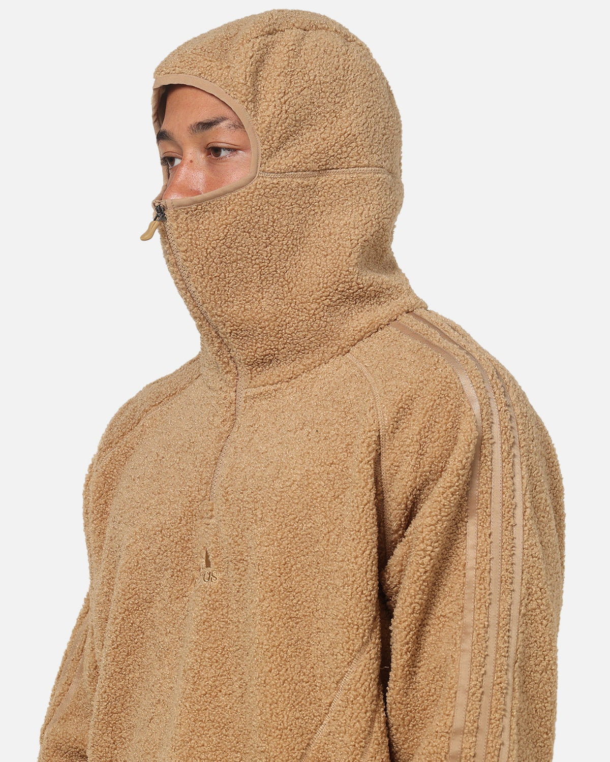 Best-Selling Adidas Fleece Teamgeist 1/4 Zip Hoodie Cardboard