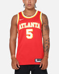 Top Seller Nike Dyson Daniels Atlanta Hawks #5 Icon Edition Nike Dri-FIT NBA Swingman Jersey University Red