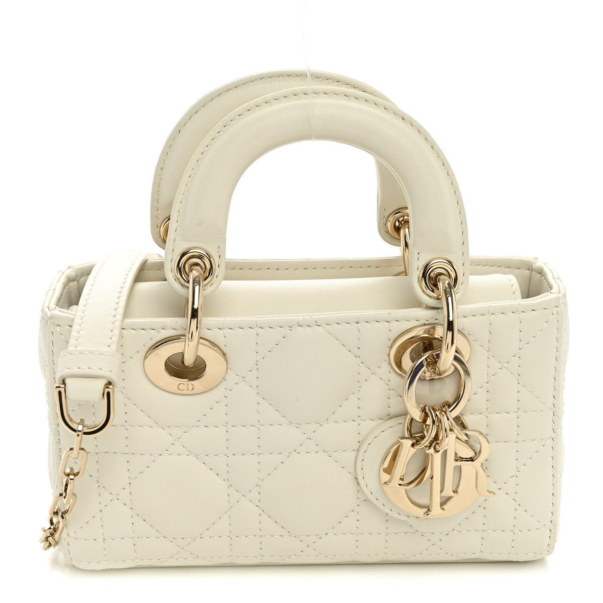Lambskin Cannage Micro Lady D-Joy Latte AT My store