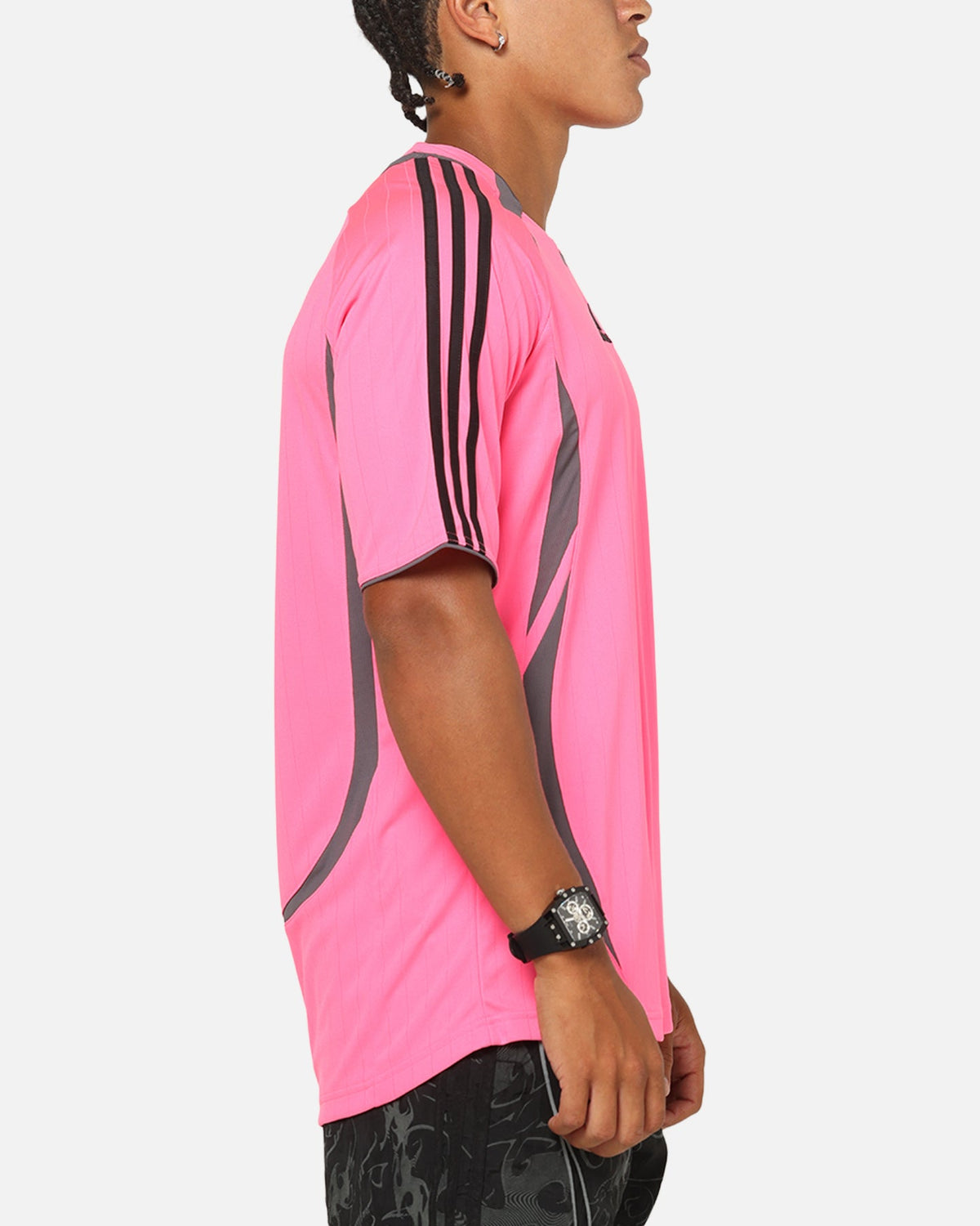 Best-Selling Adidas Teamgeist T-Shirt Black/Lucid Pink