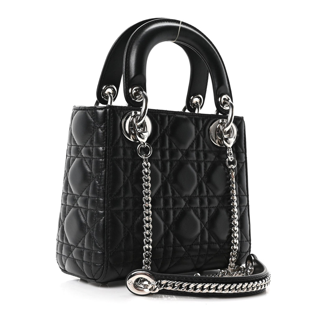 Lambskin Cannage Mini Lady Dior Black AT My store