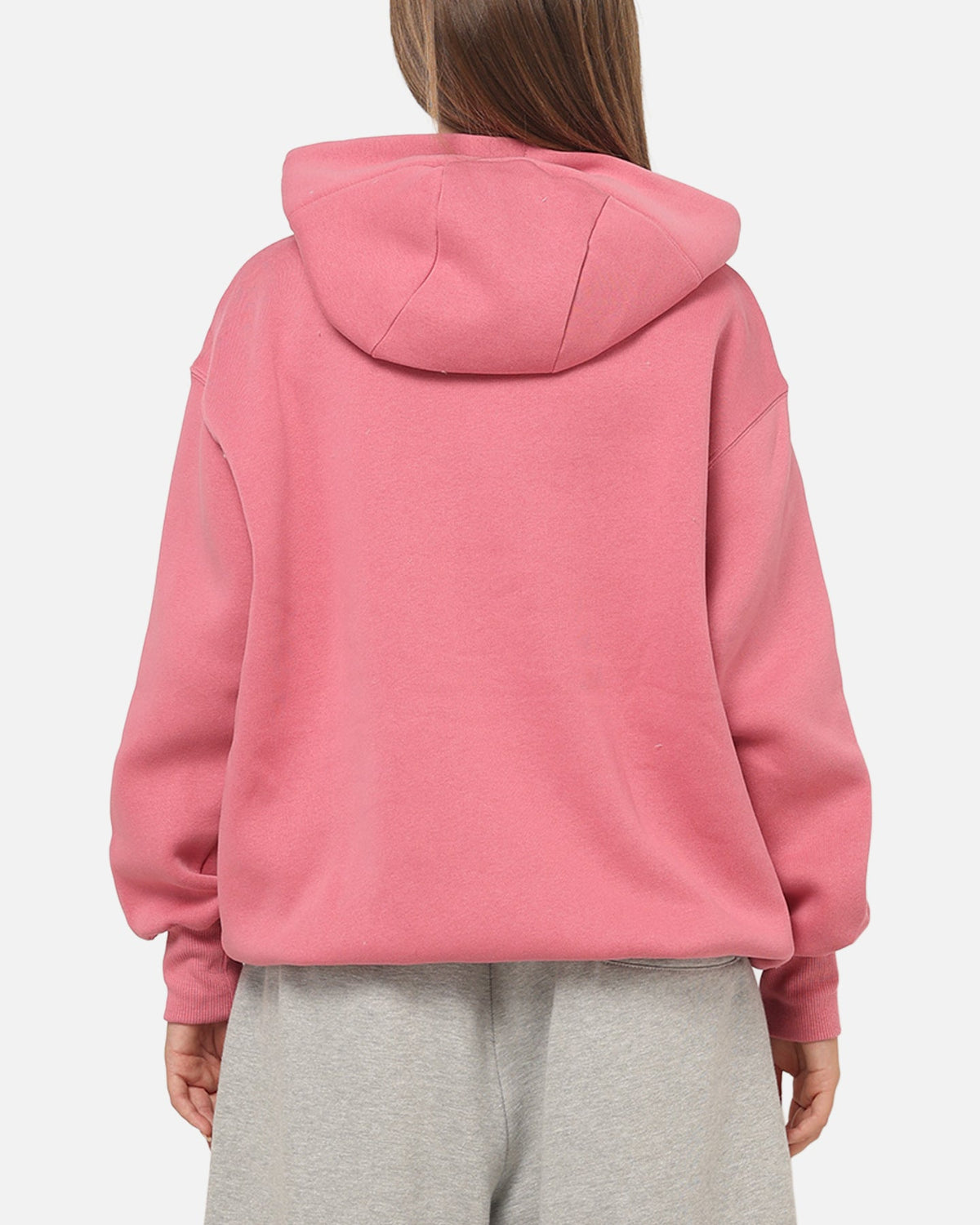Top Seller Nike Women's Sportswear Phoenix Fleece Oversized Pullover Hoodie Peony/Sail