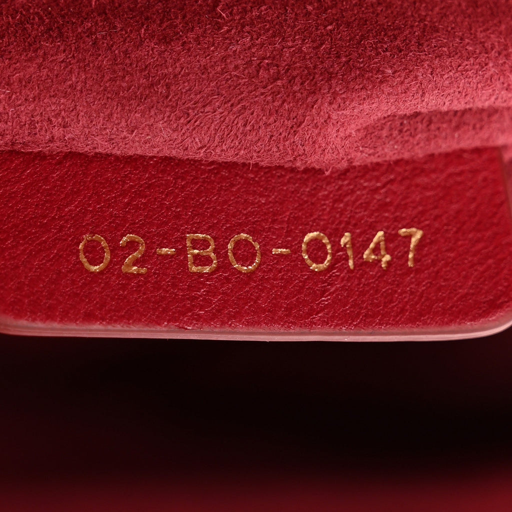 Lambskin Cannage Large Dioraddict Flap Red AT My store