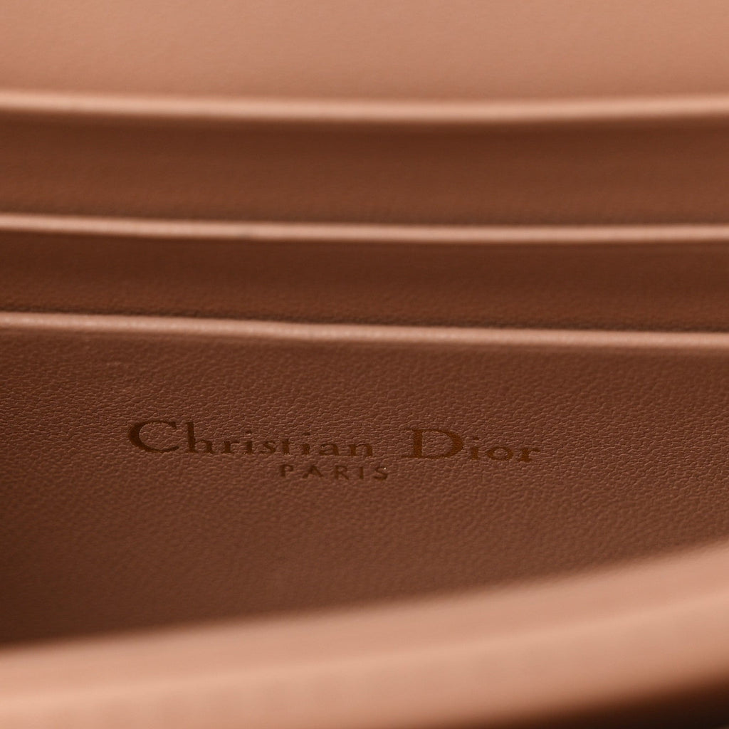 Lambskin Chain Lady My Dior Mini Chain Pouch Rose De Vents AT My store