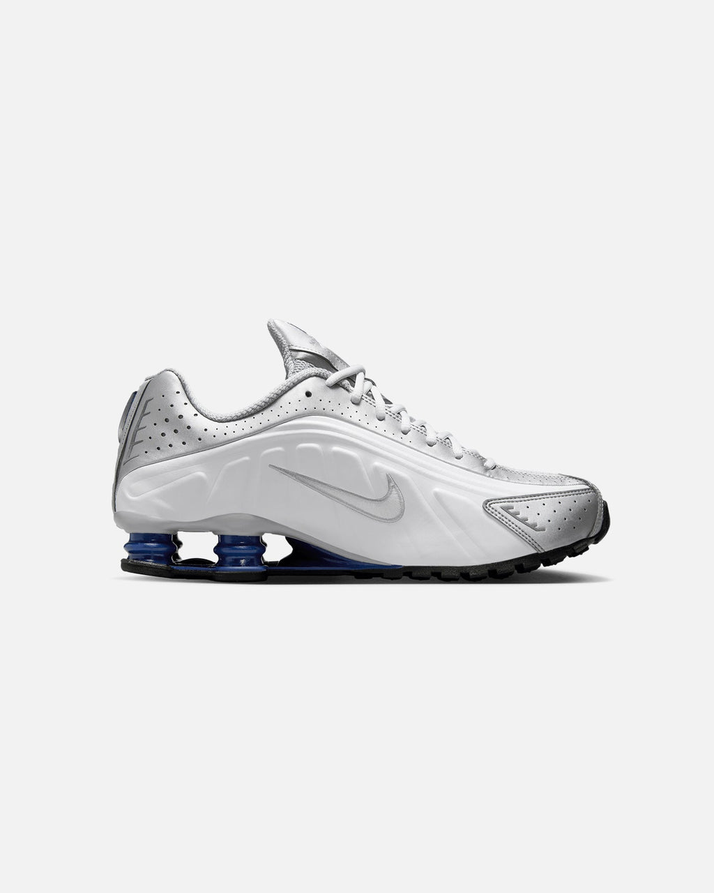 Top Seller Nike Shox R4 White/White-Metallic