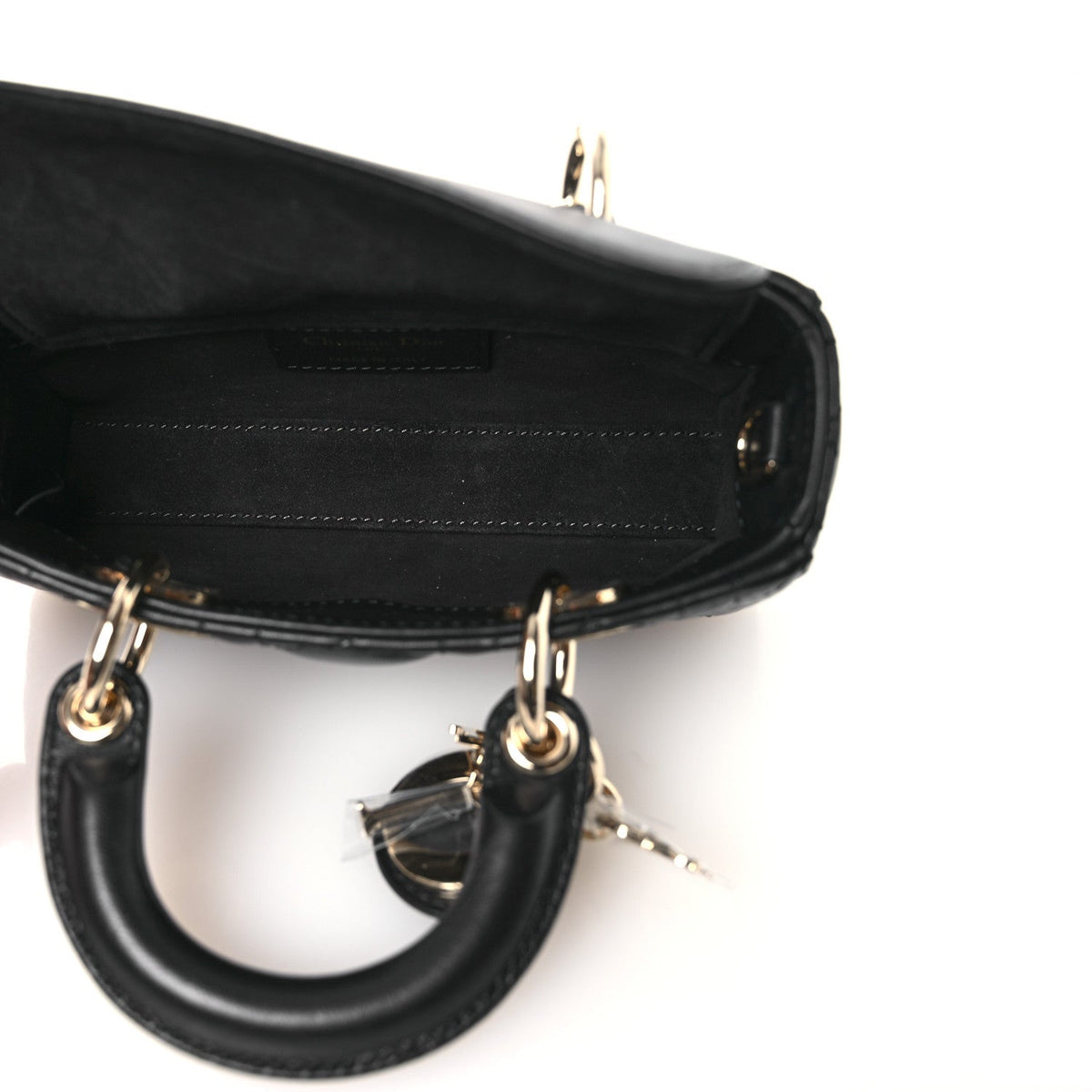 Lambskin Cannage Micro Lady D-Joy Black AT My store