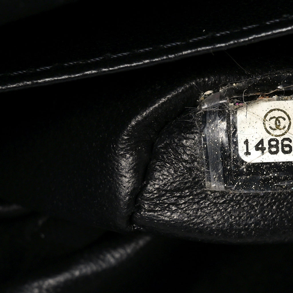 Lambskin Quilted Jumbo Double Flap So Black At My store