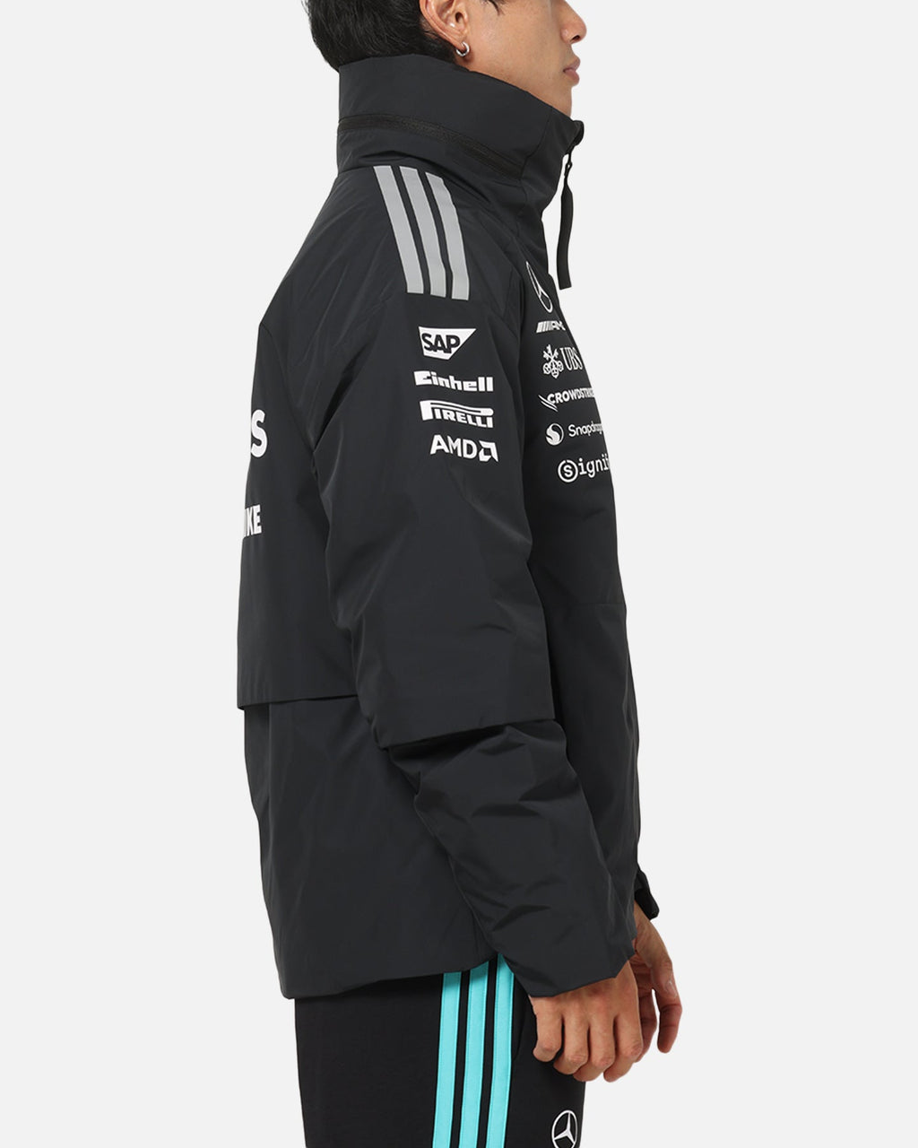 Best-Selling Adidas Mercedes-AMG Petronas Formula 1 Team Engineers Jacket Black