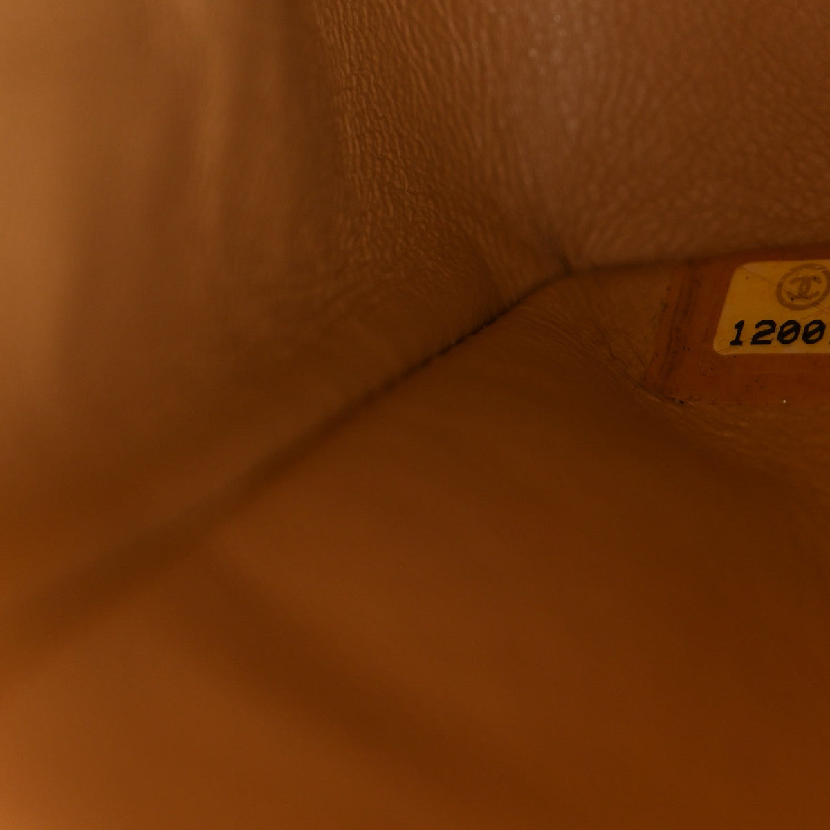Lambskin Quilted Medium Double Flap Beige At My store