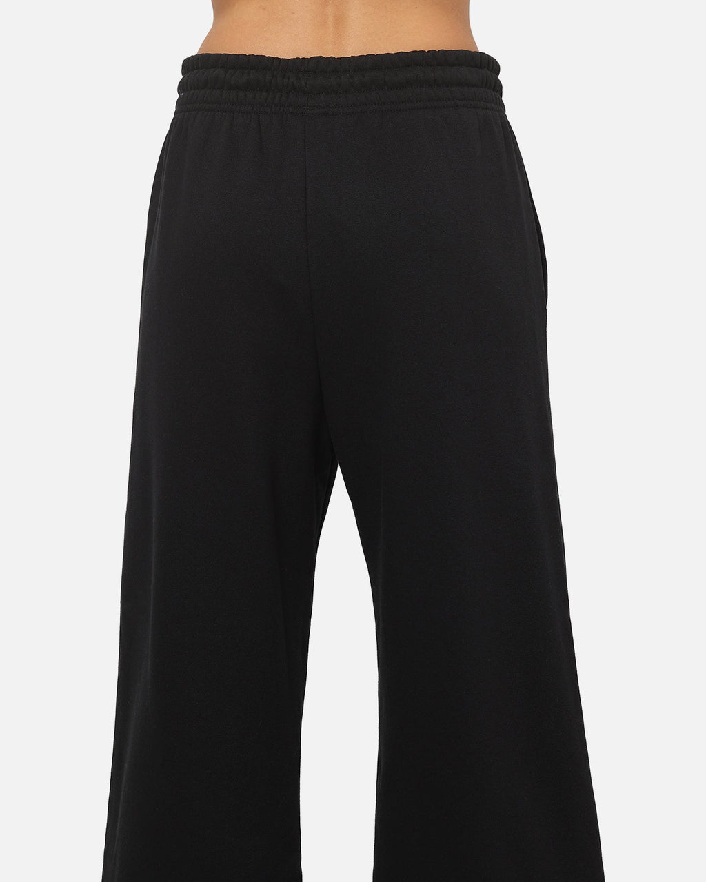 Top Seller Nike Women's Sportswear Phoenix Fleece High Waisted Wide Leg Sweat Pants Black/Sail