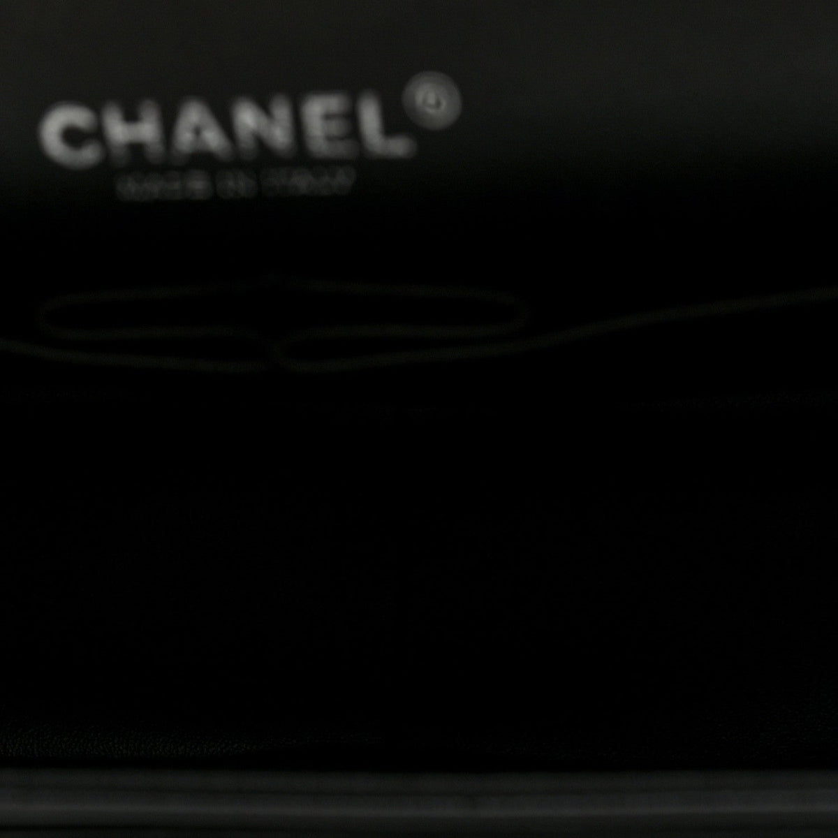 Lambskin Chevron Quilted Jumbo Double Flap  So Black At My store