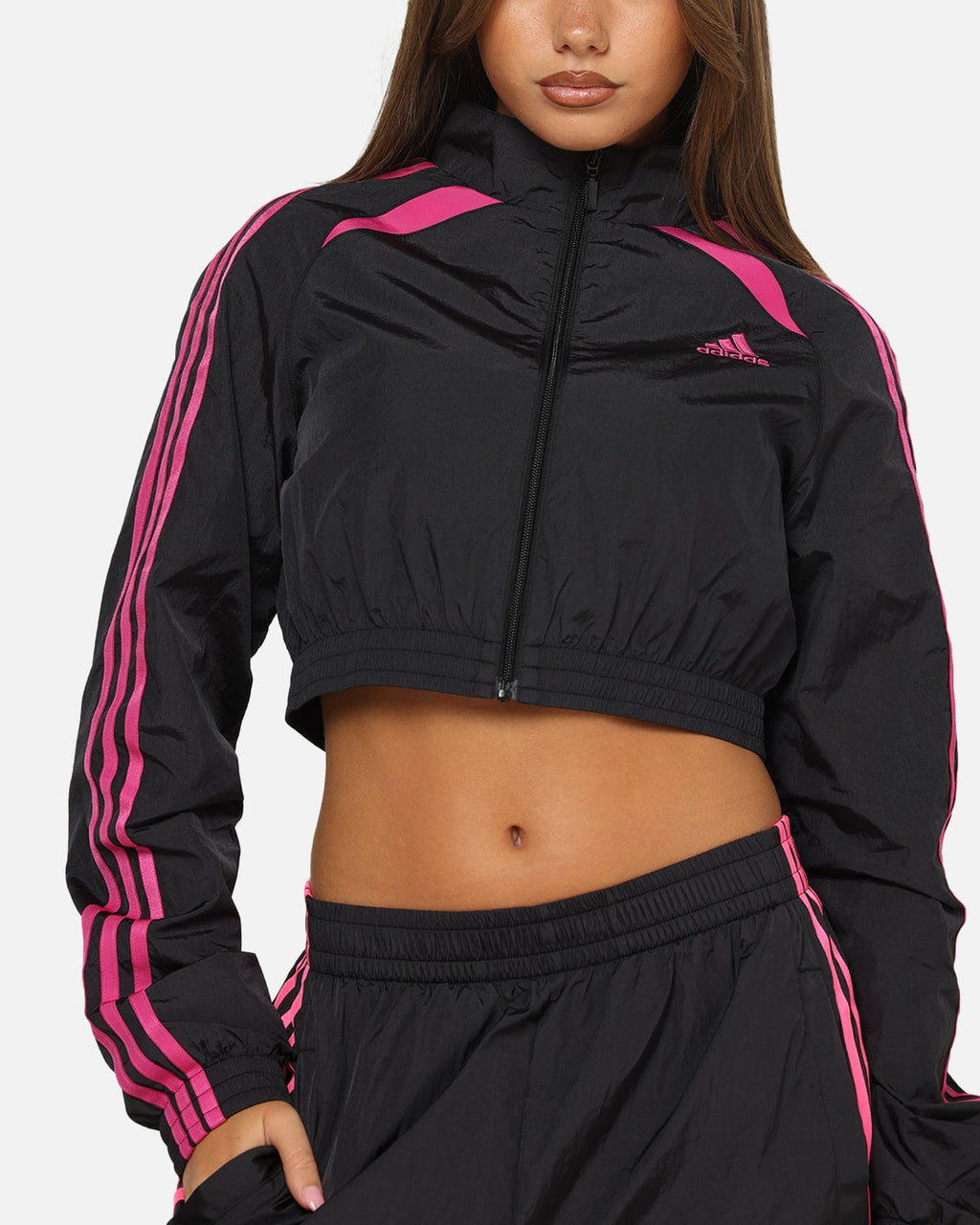 Best-Selling Adidas Women's Teamgeist Track Top Jacket Black/Pink