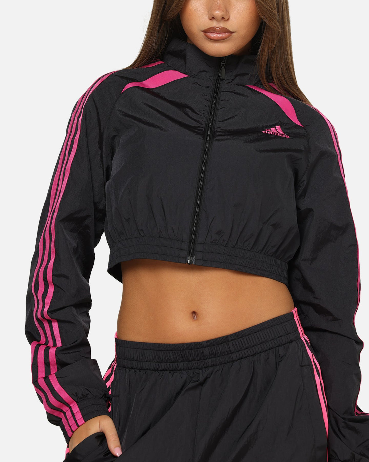 Best-Selling Adidas Women's Teamgeist Track Top Jacket Black/Pink