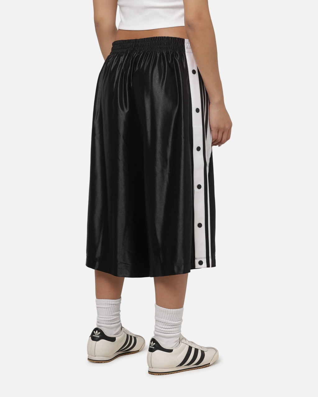 Best-Selling Adidas Women's Adibreak Long Shorts Black/White
