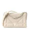 Ultra Matte Calfskin Small Diorama Flap Bag White AT My store