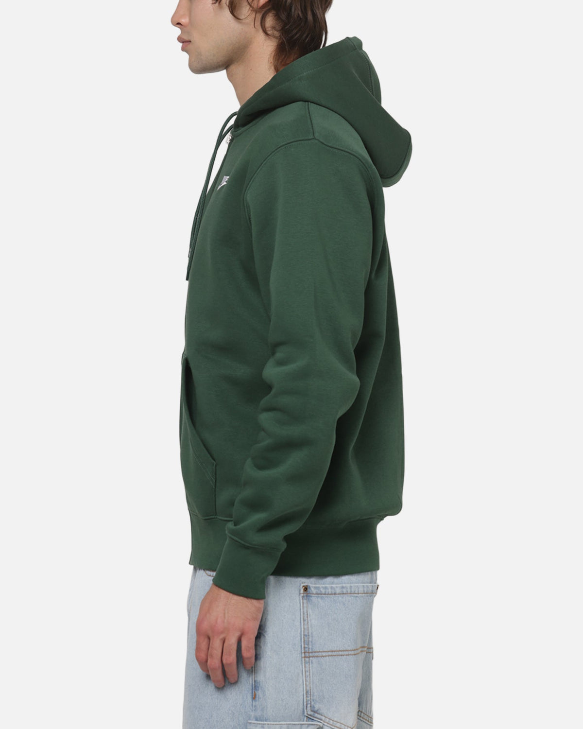 Top Seller Nike Club BB Full-Zip Hoodie Forest Green