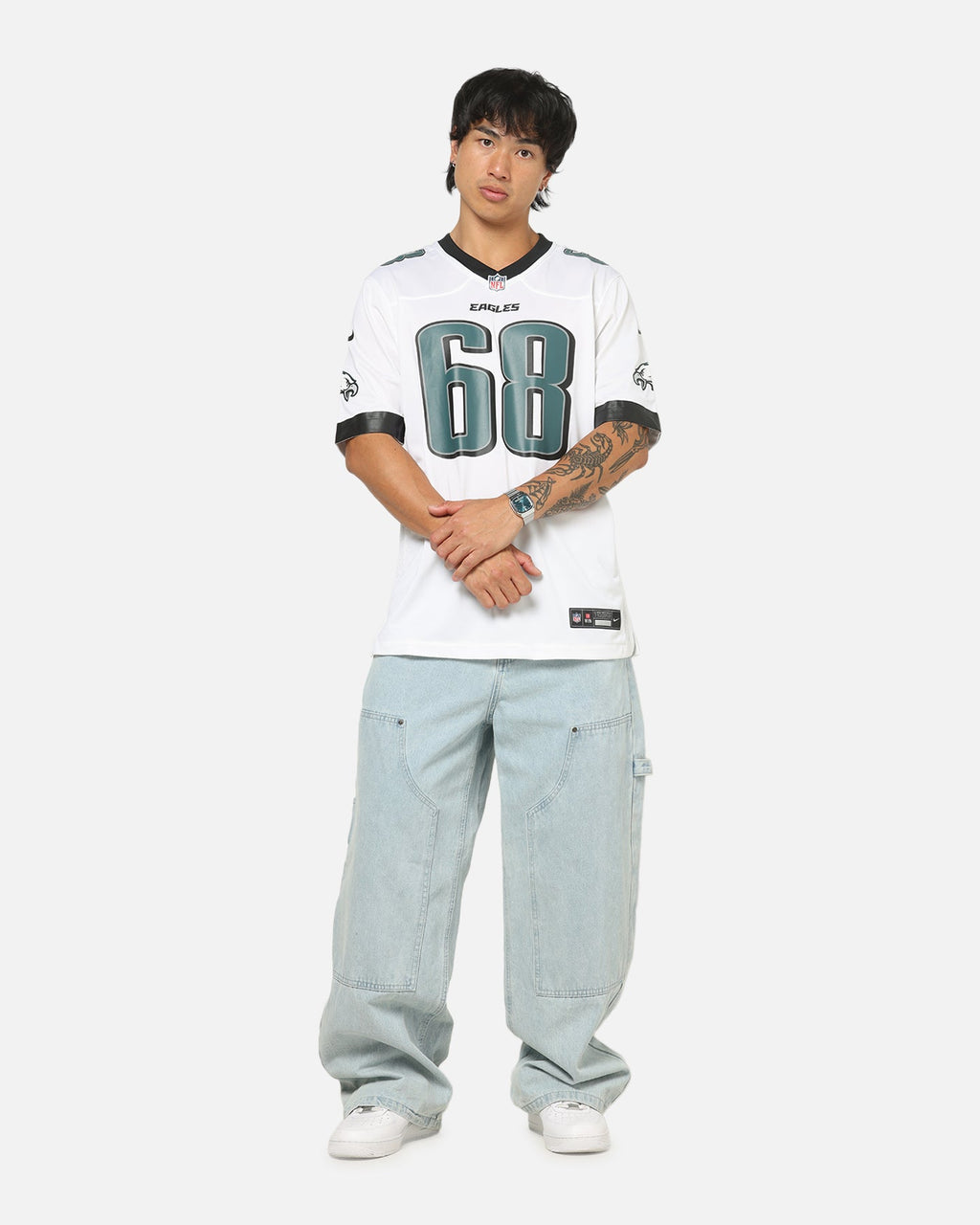 Top Seller Nike Philadelphia Eagles Jordan Mailata #68 Home Game NFL Jersey White