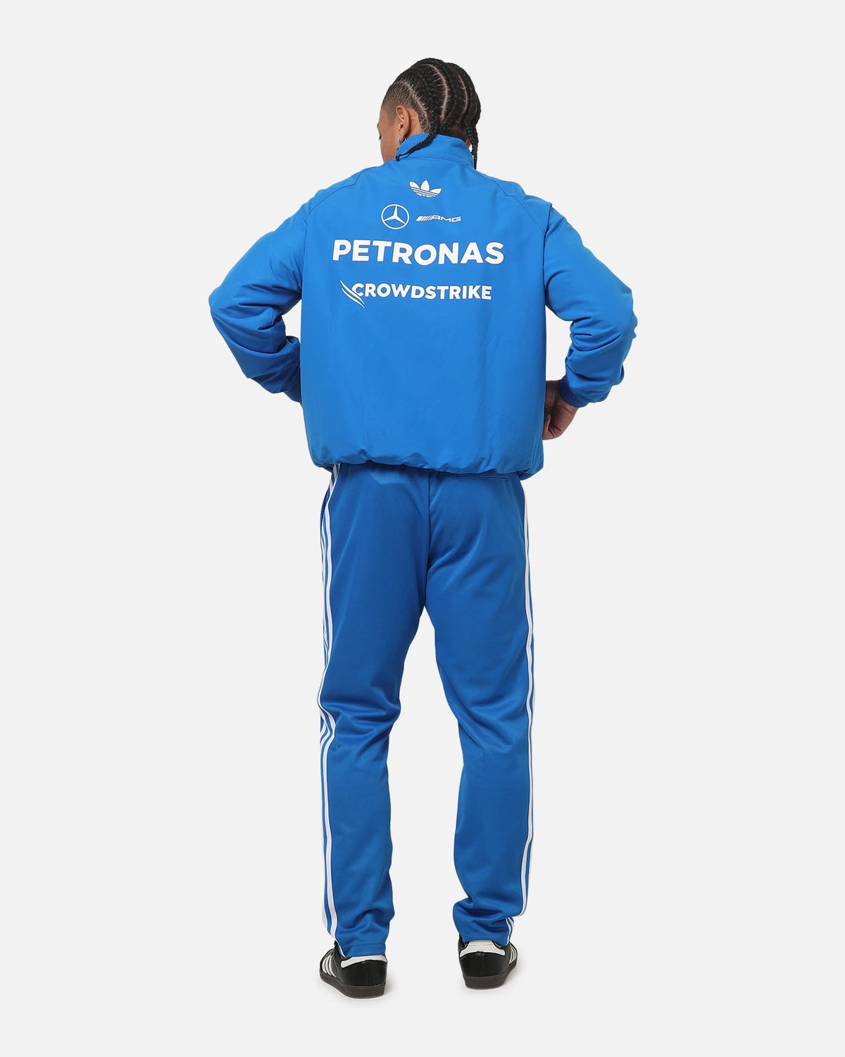 Best-Selling Adidas Mercedes-AMG Petronas Formula 1 Driver Jacket Blue