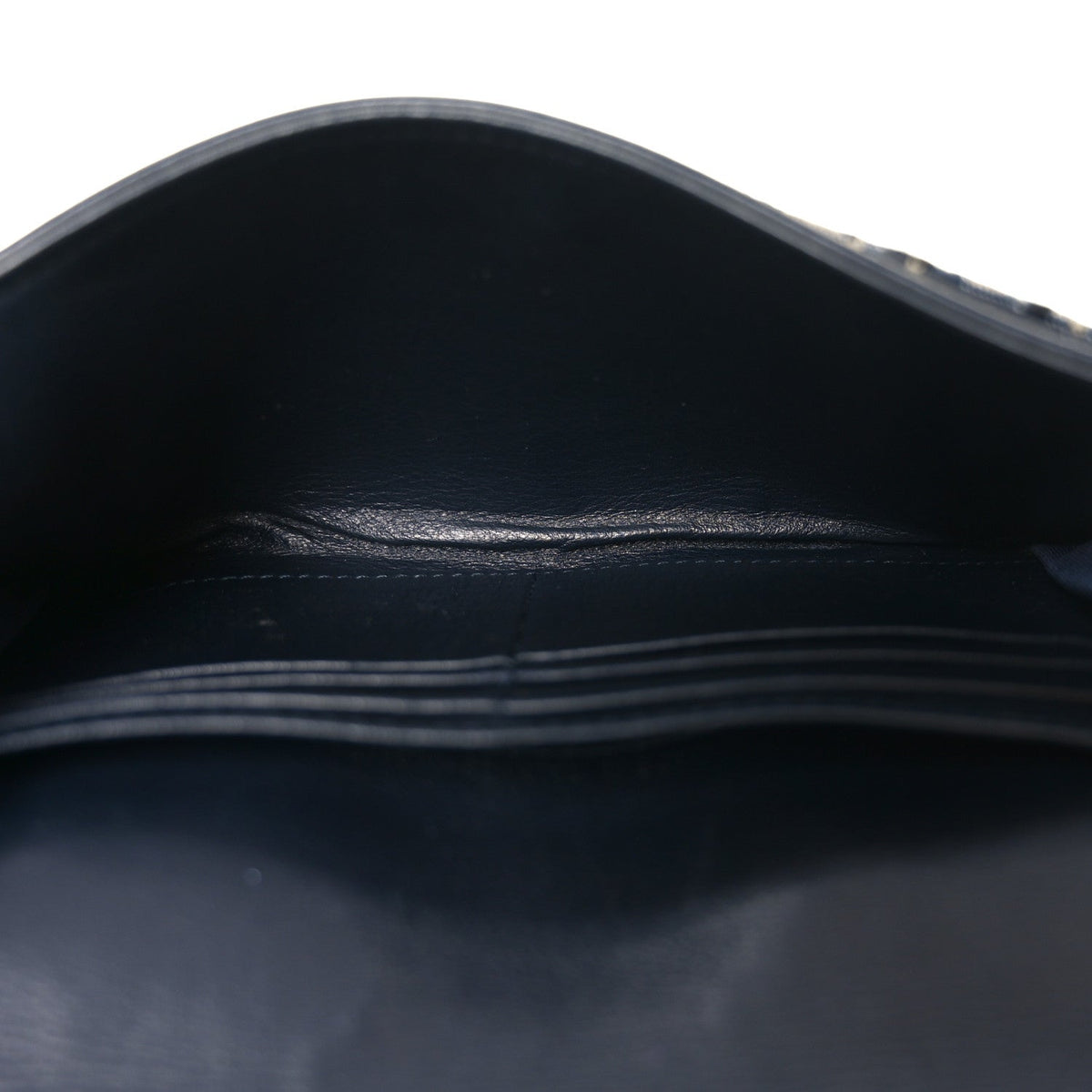 Oblique Small Saddle Chain Pouch Blue AT My store