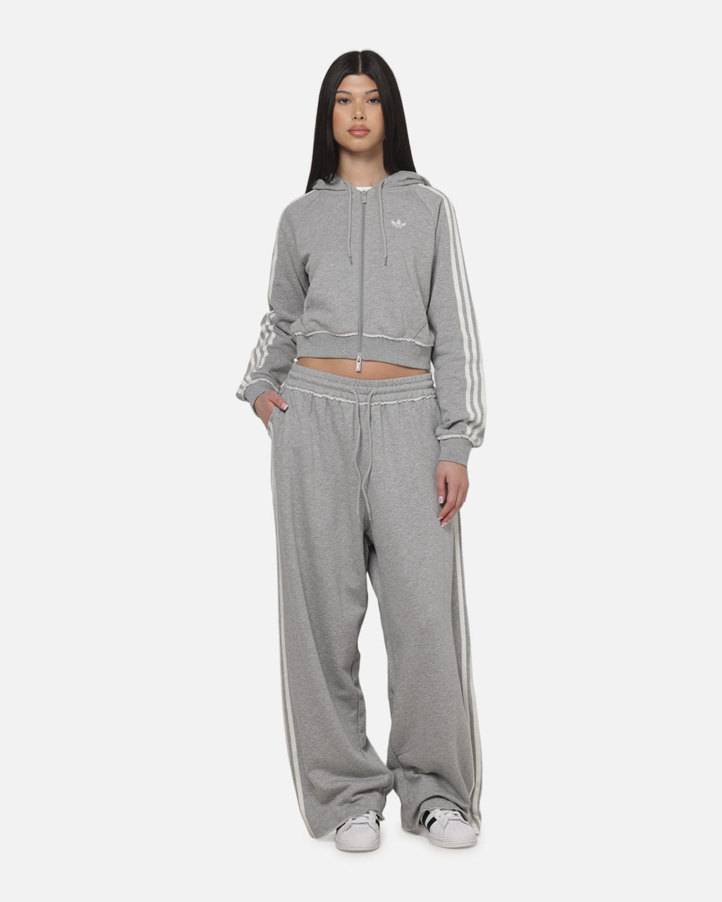 Best-Selling GFX Zip Track Top Medium Grey Heather