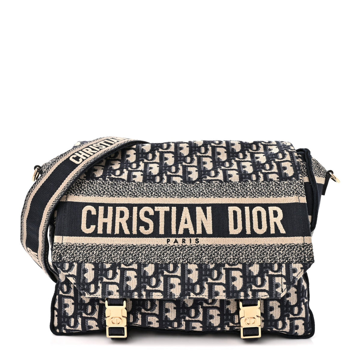 Oblique Medium Diorcamp Messenger Blue AT My store