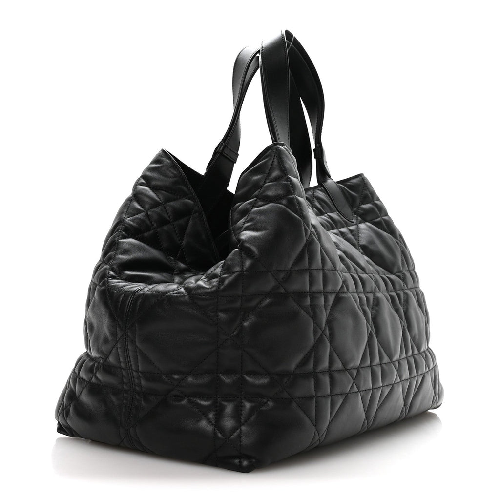 Calfskin Macrocannage Large Toujours Black AT My store