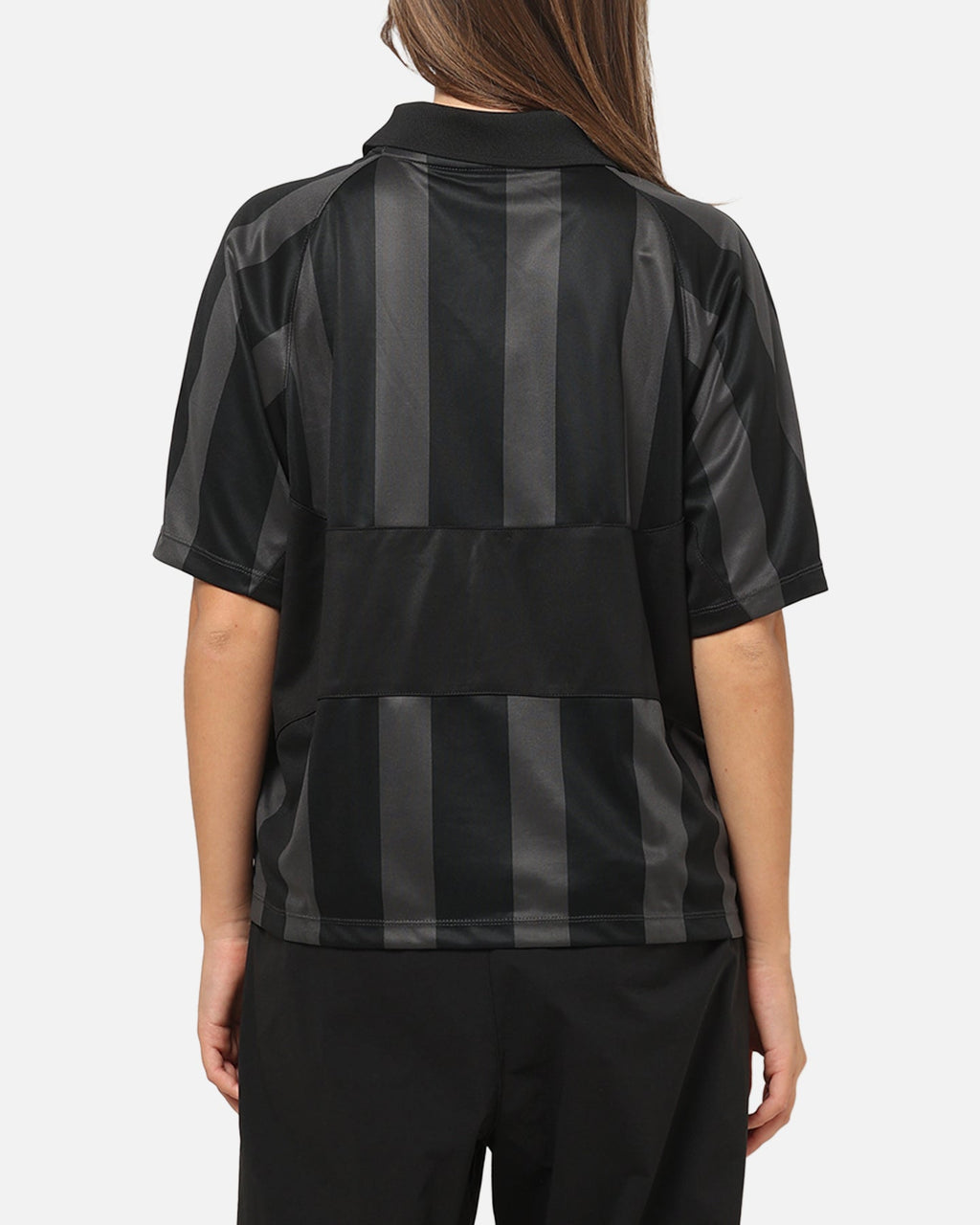 Top Seller Nike Women's Sportswear Street Oversized Striped Jersey Black/Black