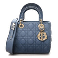 Lambskin Cannage Gradient Small My ABCDior Lady Dior Indigo Blue AT My store