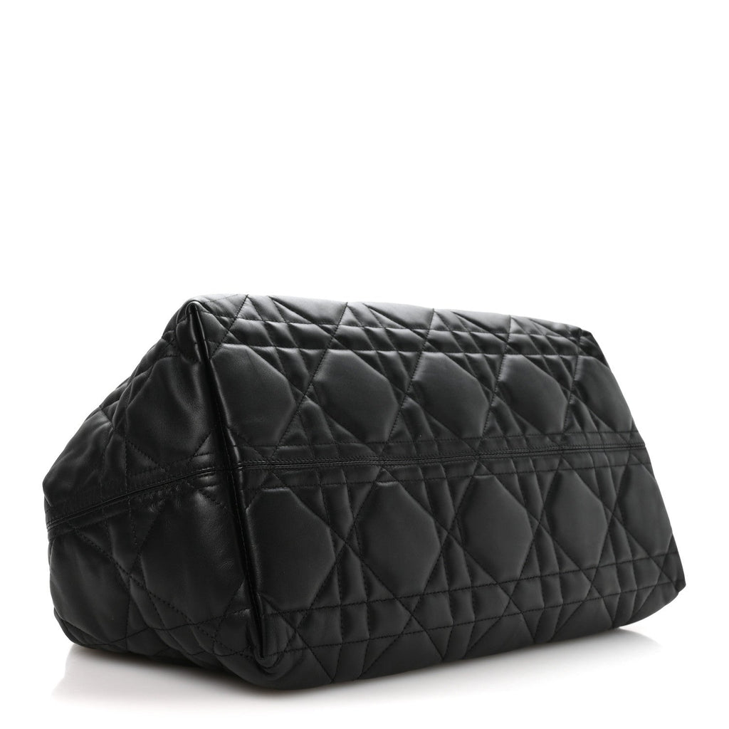 Calfskin Macrocannage Large Toujours Black AT My store