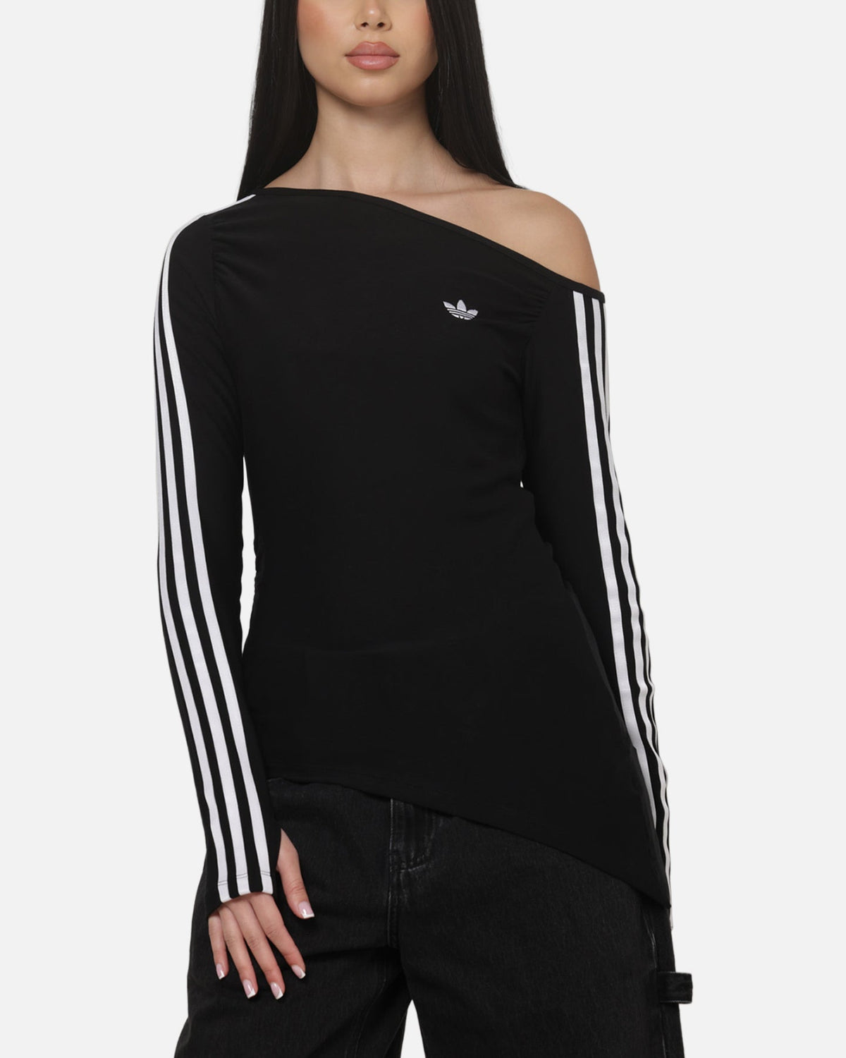 Best-Selling Adidas Women's One Shoulder Asymetrric Top