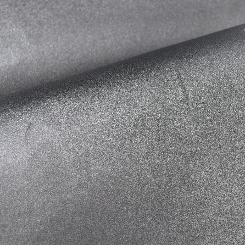 Metallic Lambskin Quilted Maxi Double Flap Pewter At My store