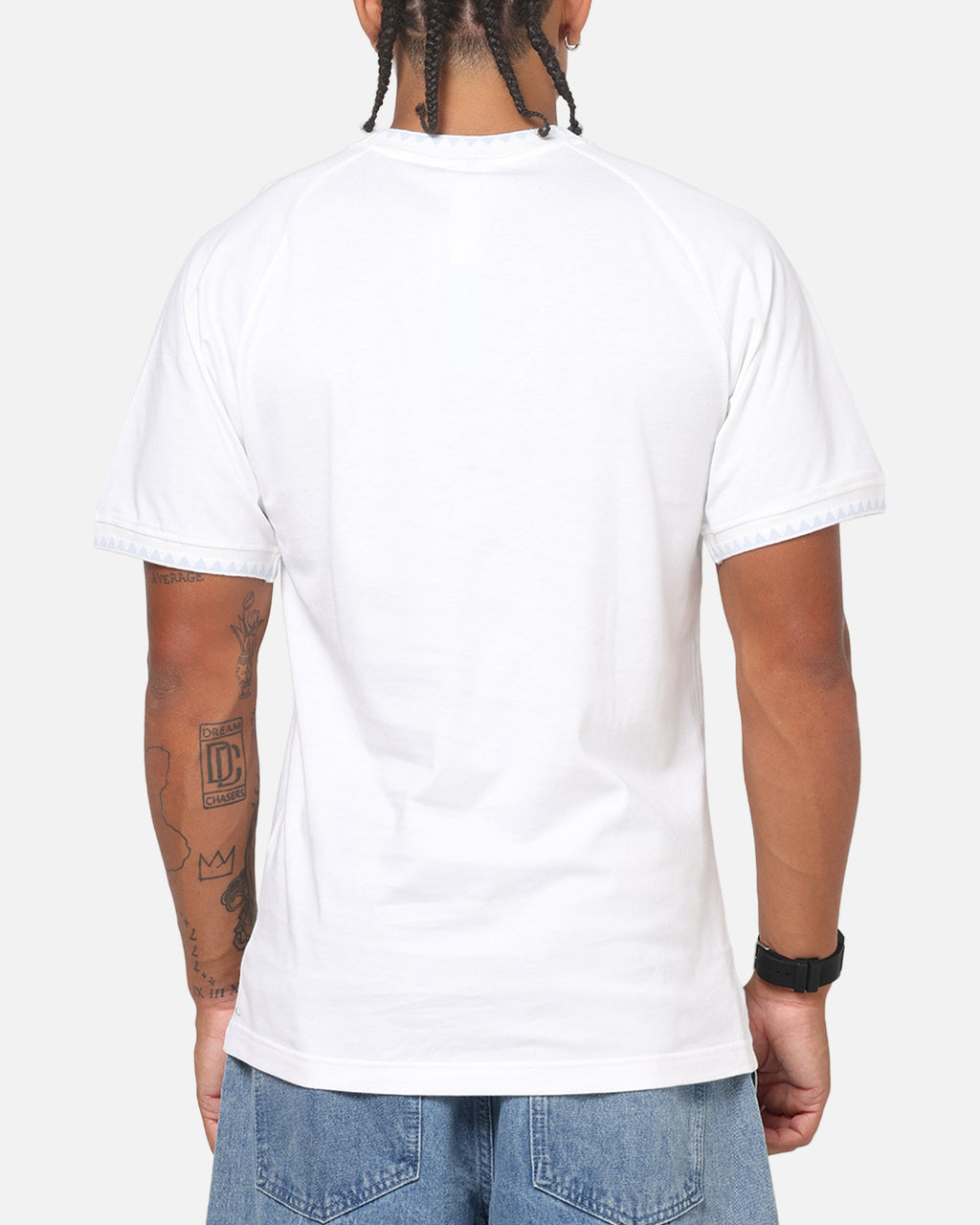 Best-Selling Adidas Chest Stripes Engineered T-Shirt White
