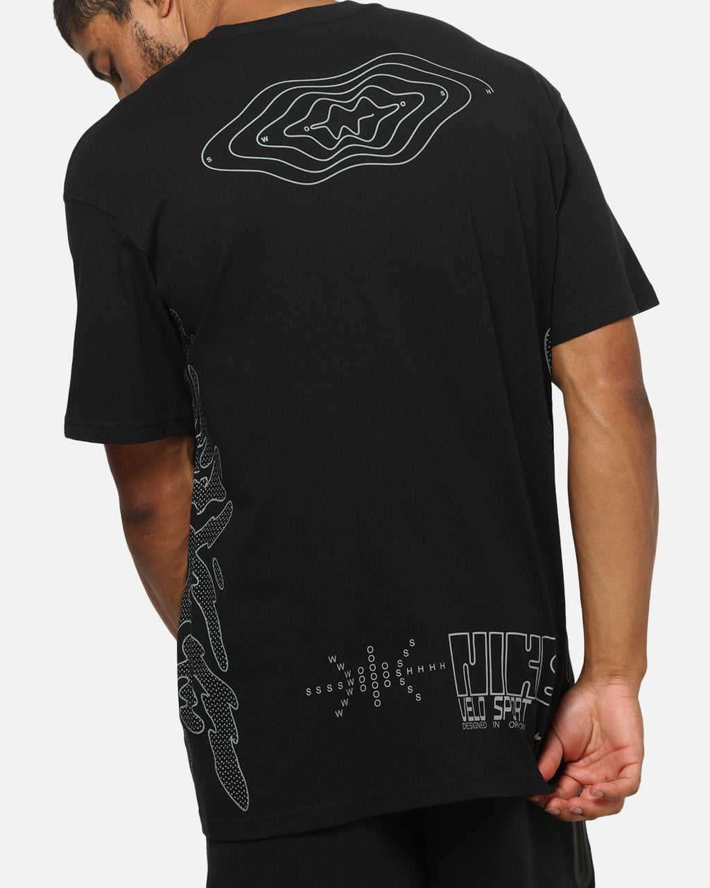 Top Seller Nike Sportswear Reflective Cycle T-Shirt Black