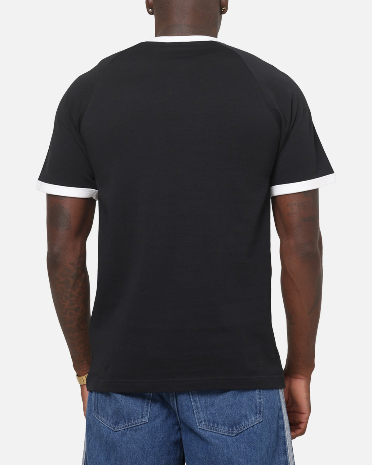 Best-Selling Adidas 3-Stripes T-Shirt Black