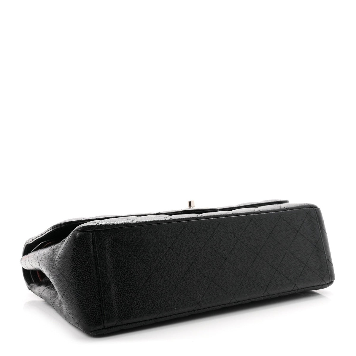 Caviar Quilted Maxi Double Flap Black At My store