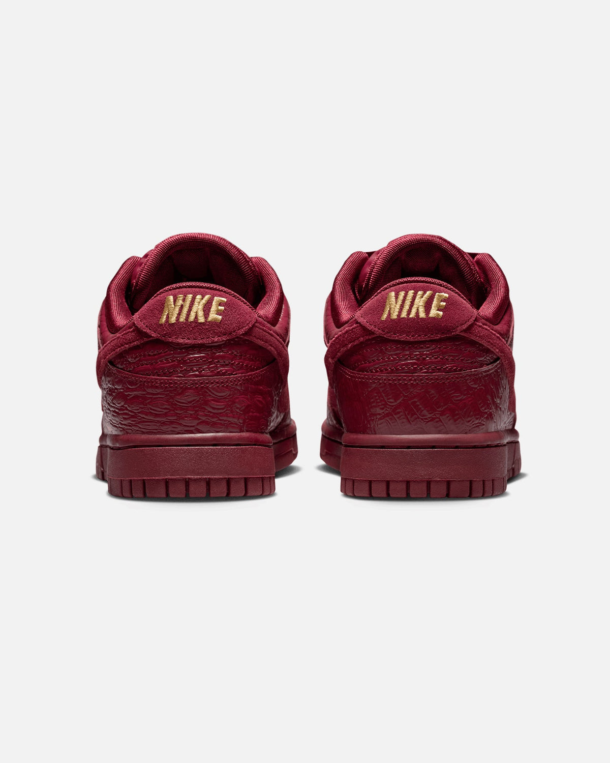 Top Seller Nike Women's Dunk Low "Croc Skin" Team Red