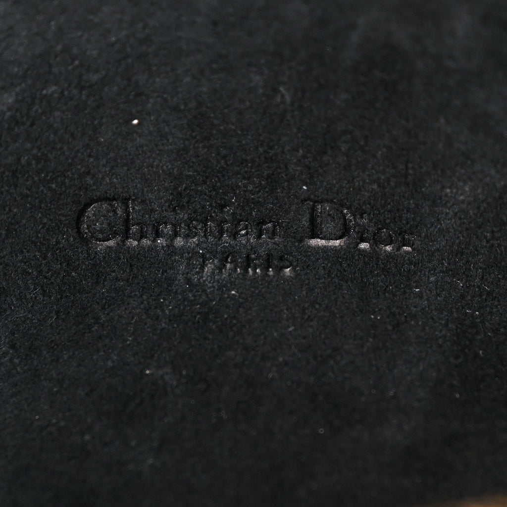Grained Calfskin Caro Double Pouch Black AT My store