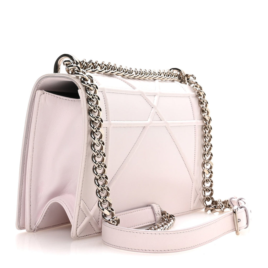 Calfskin Medium Diorama Flap Bag Off White AT My store