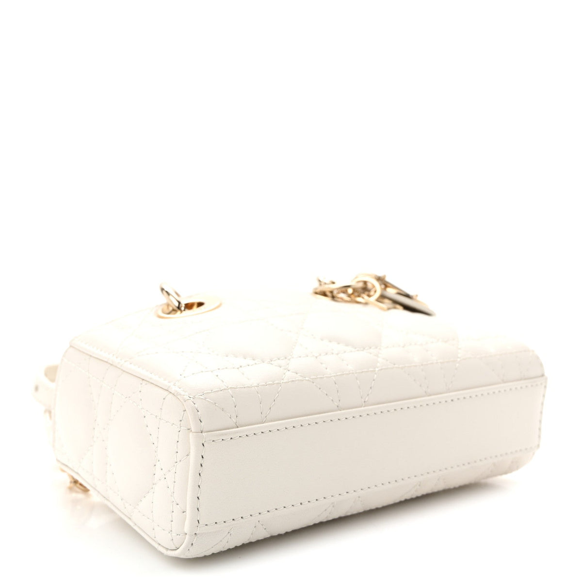Lambskin Cannage Micro Lady D-Joy Latte AT My store